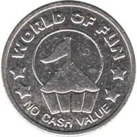 Token - World of Fun Amusement Type 2
