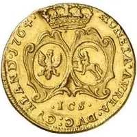 1 Ducat - Ernst Johann von Biron large bust