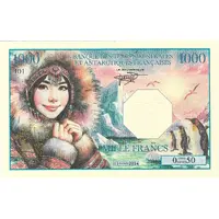 1000 Francs French Southern and Antarctic Lands