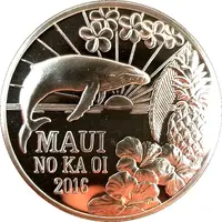 2 Maui Trade Dollars