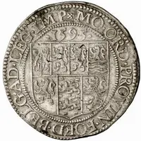 1 Daalder 'Leicesterrijksdaalder' 7-fold arms