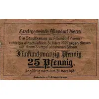 25 Pfennig