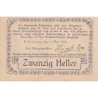 20 Heller Altenberg