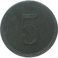 5 Pfennig - Scheinfeld