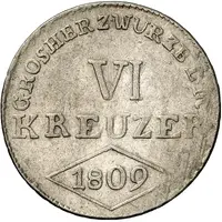 6 Kreuzers - Ferdinand of Austria