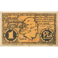 1 Peseta Sarrià de Ter