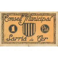 1 Peseta Sarrià de Ter