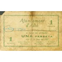 1 Peseta Alió