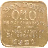 10 Centimes - Chambre Syndicale des Commissionnaires en Primeurs Lyon