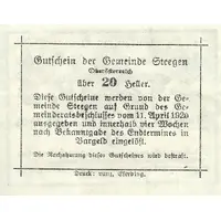 20 Heller Steegen