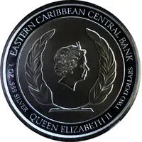 2 Dollars - Elizabeth II Peace and Justice