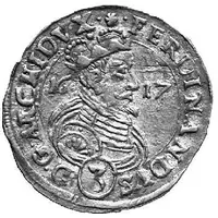 3 Kreuzers - Ferdinand II Graz