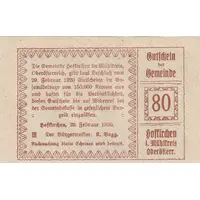 80 Heller Hofkirchen im Mühlkreis