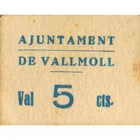 5 Céntimos Vallmoll