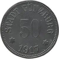 50 Pfennig - Günzburg
