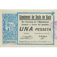 1 Peseta Roda de Barà