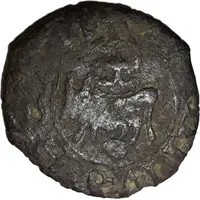 Denier 'Vaquette' - Henry I of Albret