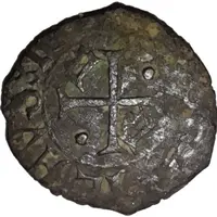 Denier 'Vaquette' - Henry I of Albret