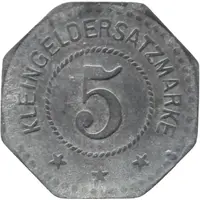 5 Pfennig - Schlierbach Wächtersbacher Steingutfabrik G.M.B.H.