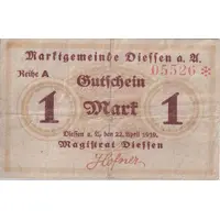 1 Mark Dießen am Ammersee