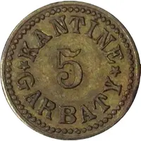 5 Pfennigs - Berlin Kantine Garbáty