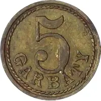 5 Pfennigs - Berlin Kantine Garbáty