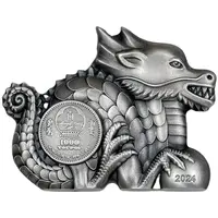 1000 Tögrög Great Silver Dragon