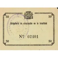 50 Céntimos Pedro Muñoz