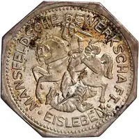 50 Pfennigs - Eisleben Mansfeldsche Gewerkschaft