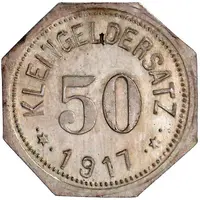 50 Pfennigs - Eisleben Mansfeldsche Gewerkschaft