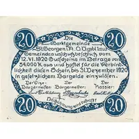 20 Heller St. Georgen im Attergau