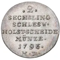 2 Sechsling - Christian VII