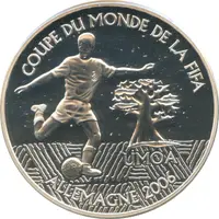 1000 Francs CFA Soccer World Championship 2006