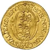 1 Ducat - Carl XI 5th portrait