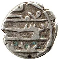 Qandhari Dirham ' Damma' - 'Abd Allah bin Umar