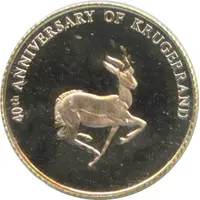 Token - 40th Anniversary of Krugerrand