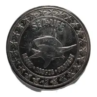 Medal - Sealife, Bray Shark