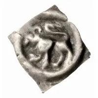 Pfennig 'Vierzipfliger Löwenpfennig'