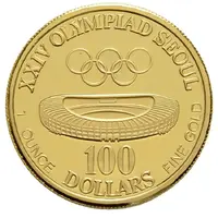 100 Dollars XXIV Olympics