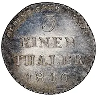 1/3 Thaler - Peter Frederick Louis