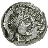 Æ Bronze, classe V à la petite tête de face