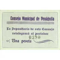1 Peseta Penáguila