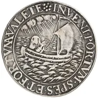 1/2 Thaler - Luise Juliane of Erbach Death