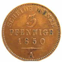 3 Pfennig - Henry LXII