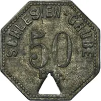 50 Pfennig - Schlesiengrube