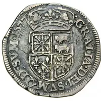 Teston - Henry II and Marguerite of Valois
