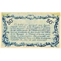 50 Centimes - Chambre de Commerce de Châteauroux 36