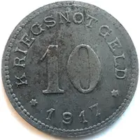 10 Pfennig - Burg auf Fehmarn