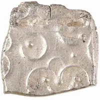 Drachm with geometric patterns and triskele