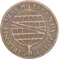20 Réis - João Prince Regent Rio de Janeiro mint